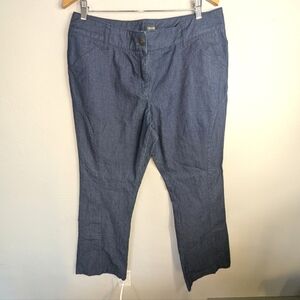 16 Nicole by Nicole Miller Wide Leg Y2K Dark Wash Jeans